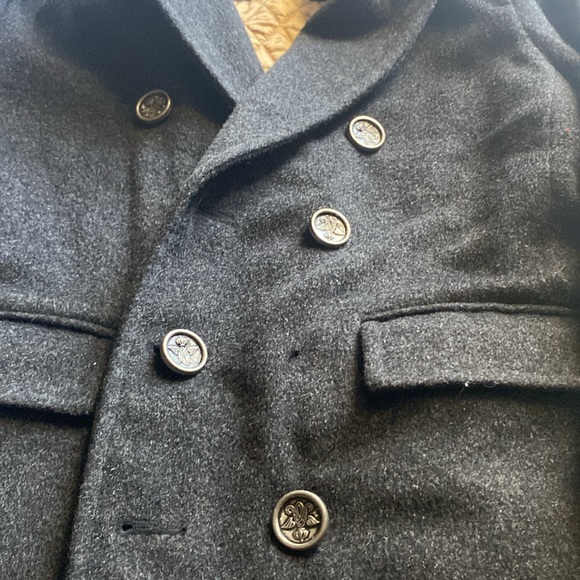 Girls Rachel Riley wool pea coat size 6 - Picture 3 of 8